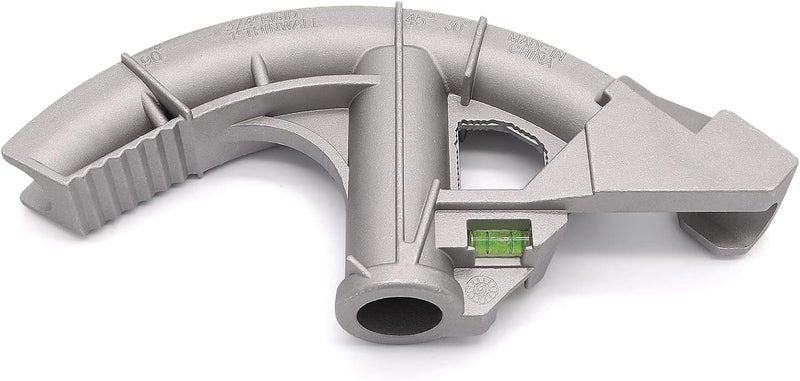 Fuzbaxy Conduit Hand Bender Tool for 1inch EMT and 3/4 inch Rigid Pipes.8 Degree Inside Radius.(Aluminum) - Image 1